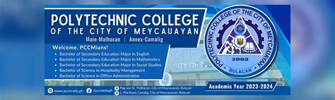 pccm meycauayan|Polytechnic College of the City of Meycauayan .